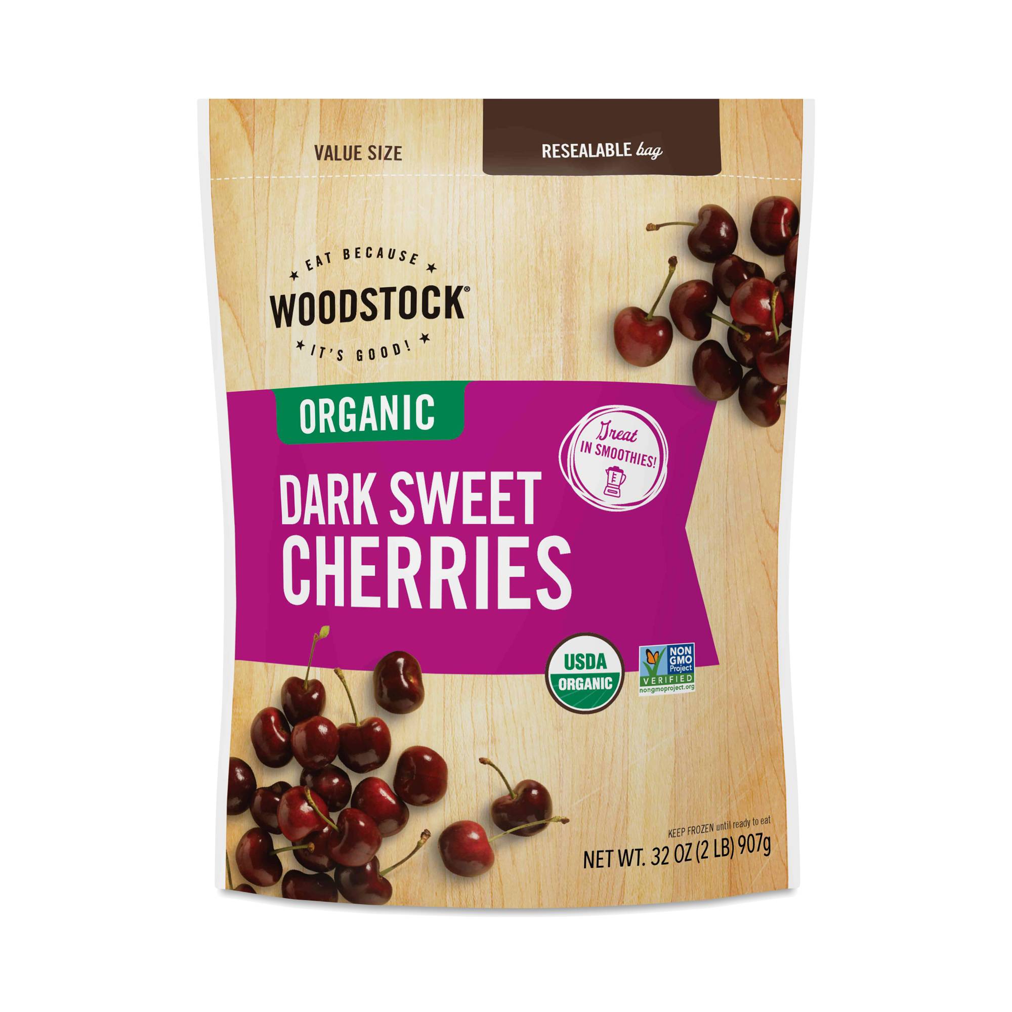 Organic Dark Sweet Cherries