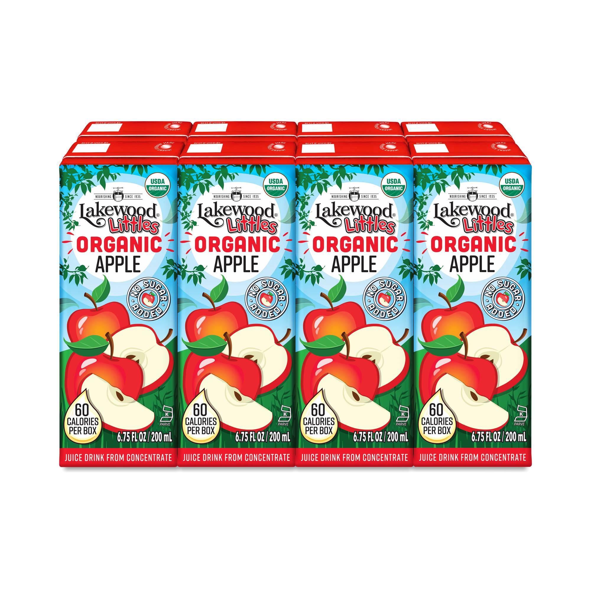 Littles Juice Boxes, Organic Apple