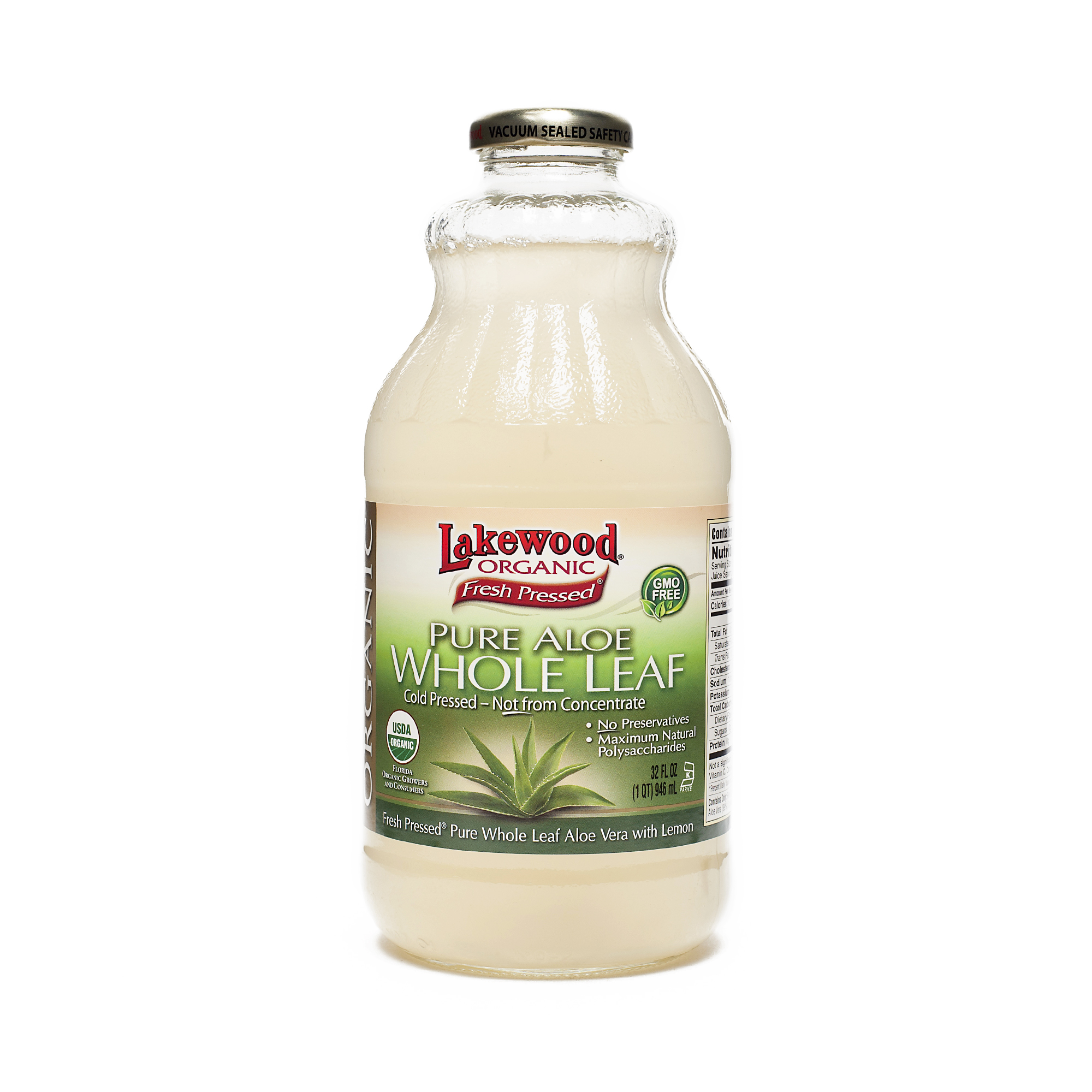 Organic Whole Leaf Aloe Juice by Lakewood Thrive Market