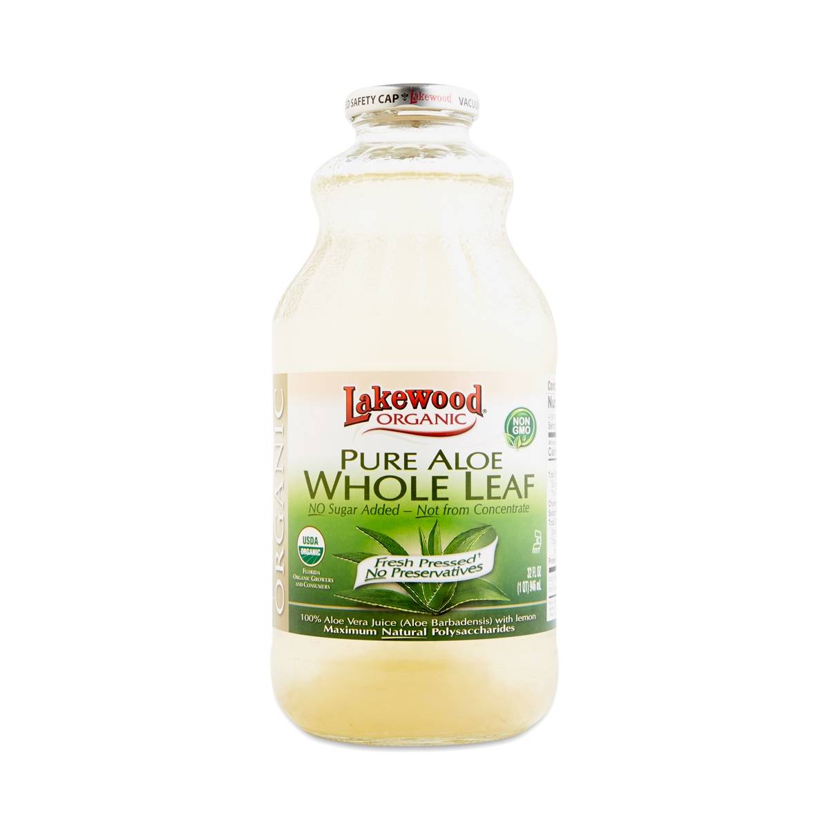 Organic Whole Leaf Aloe Juice by Lakewood Thrive Market