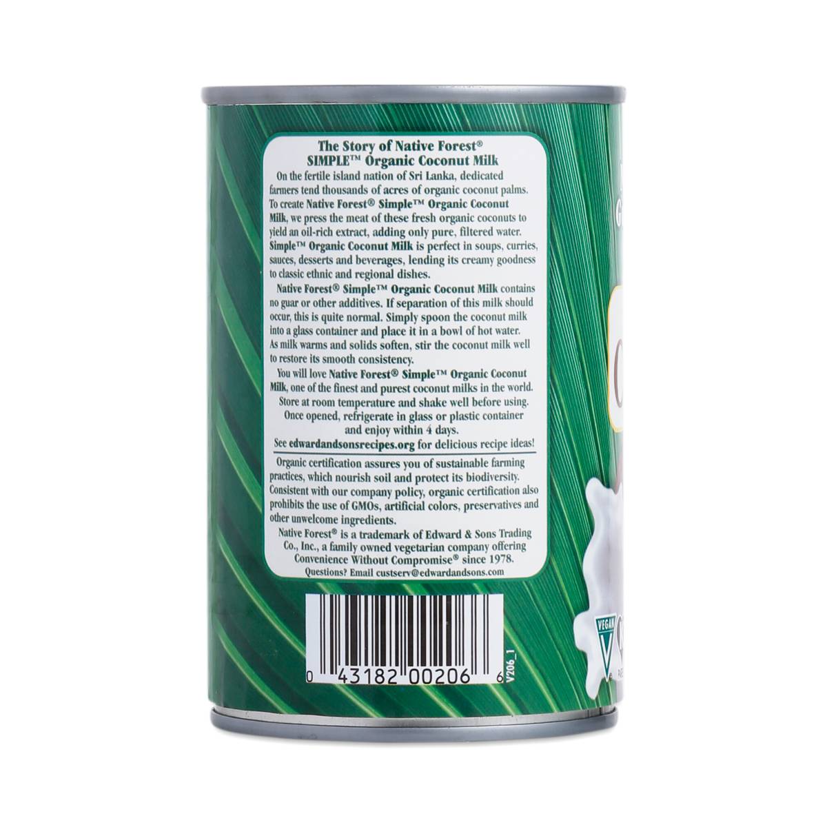 Natural Value Organic Full Coconut Milk Natural Value Organic Full Coconut Milk