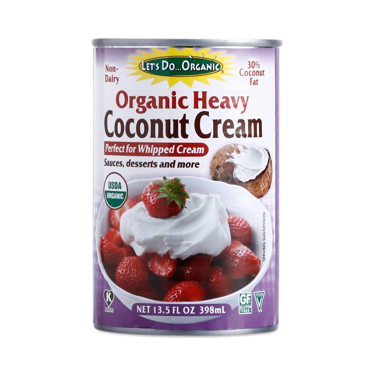 Organic Coconut Cream by Let's Thrive Market