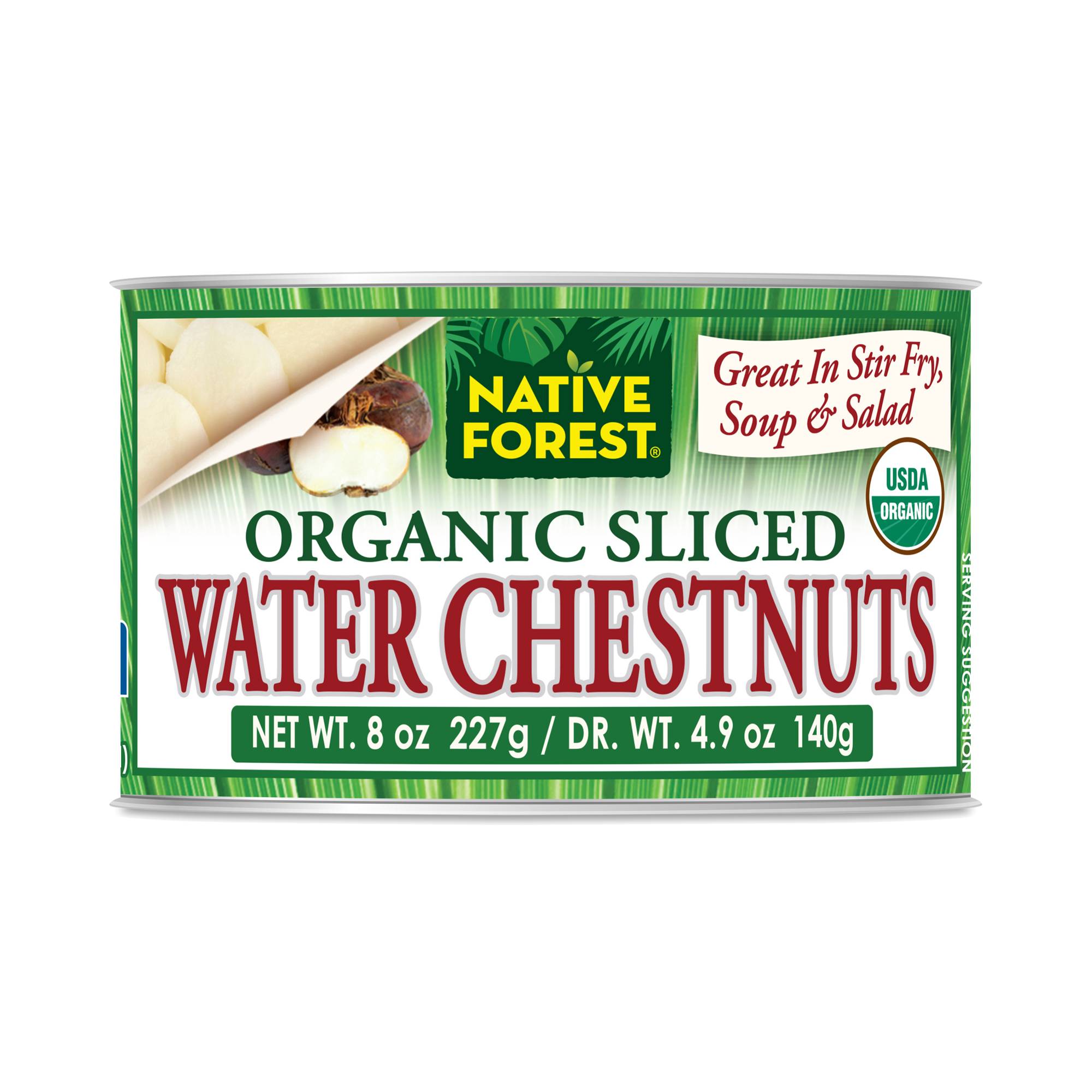 Organic Sliced Water Chestnuts