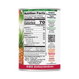 Organic Pineapple Chunks