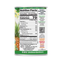 Organic Pineapple Slices