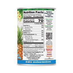 Organic Pineapple Crushed