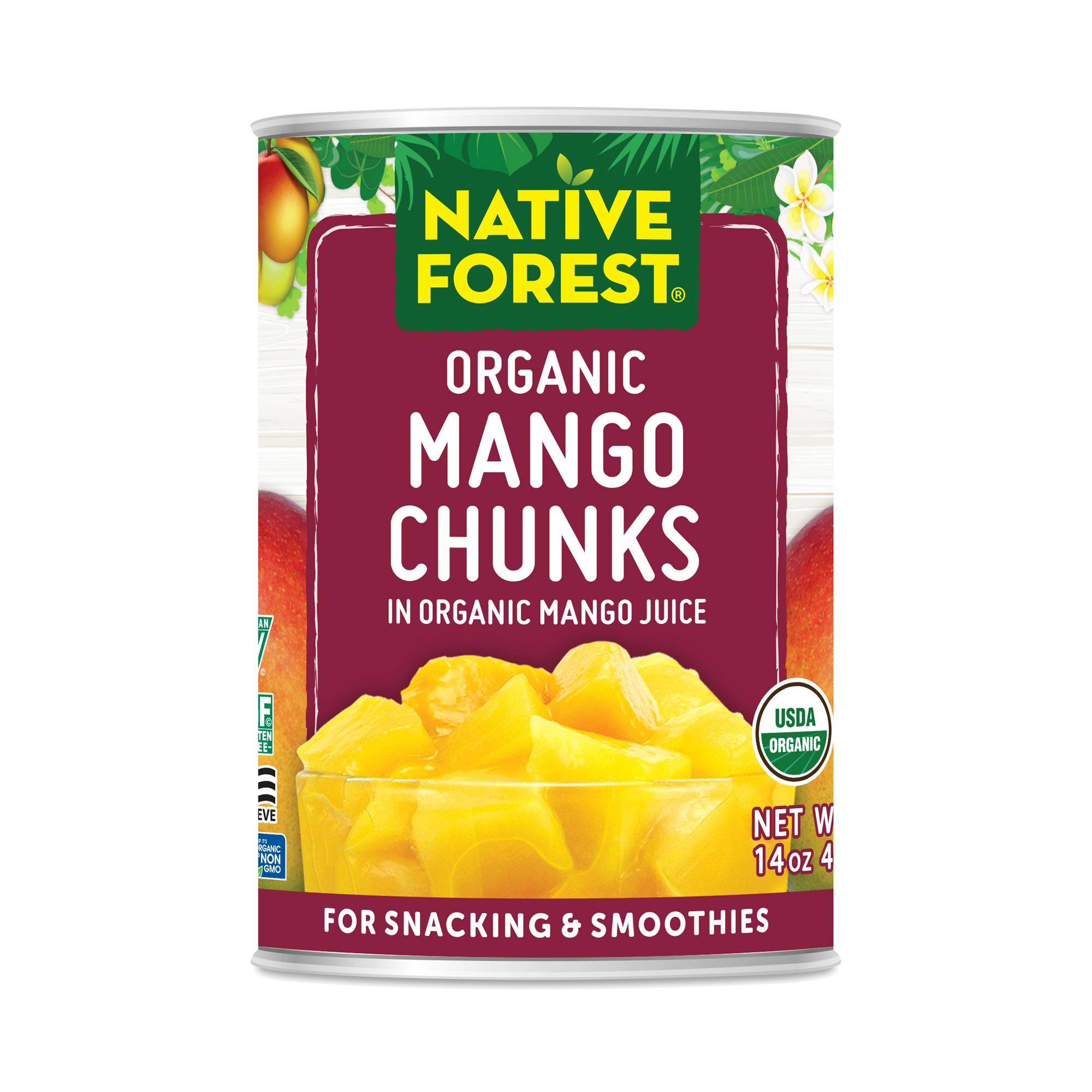 Organic Mango Chunks