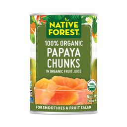 Organic Papaya Chunks