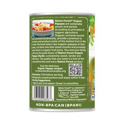 Organic Papaya Chunks