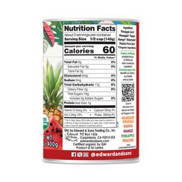 Organic Tropical Fruit Salad