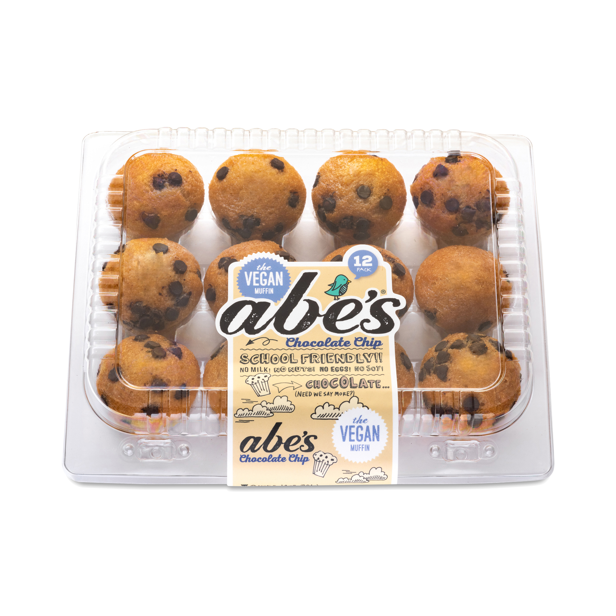 Abe's Muffins Mini Muffins, Chocolate Chip Thrive Market