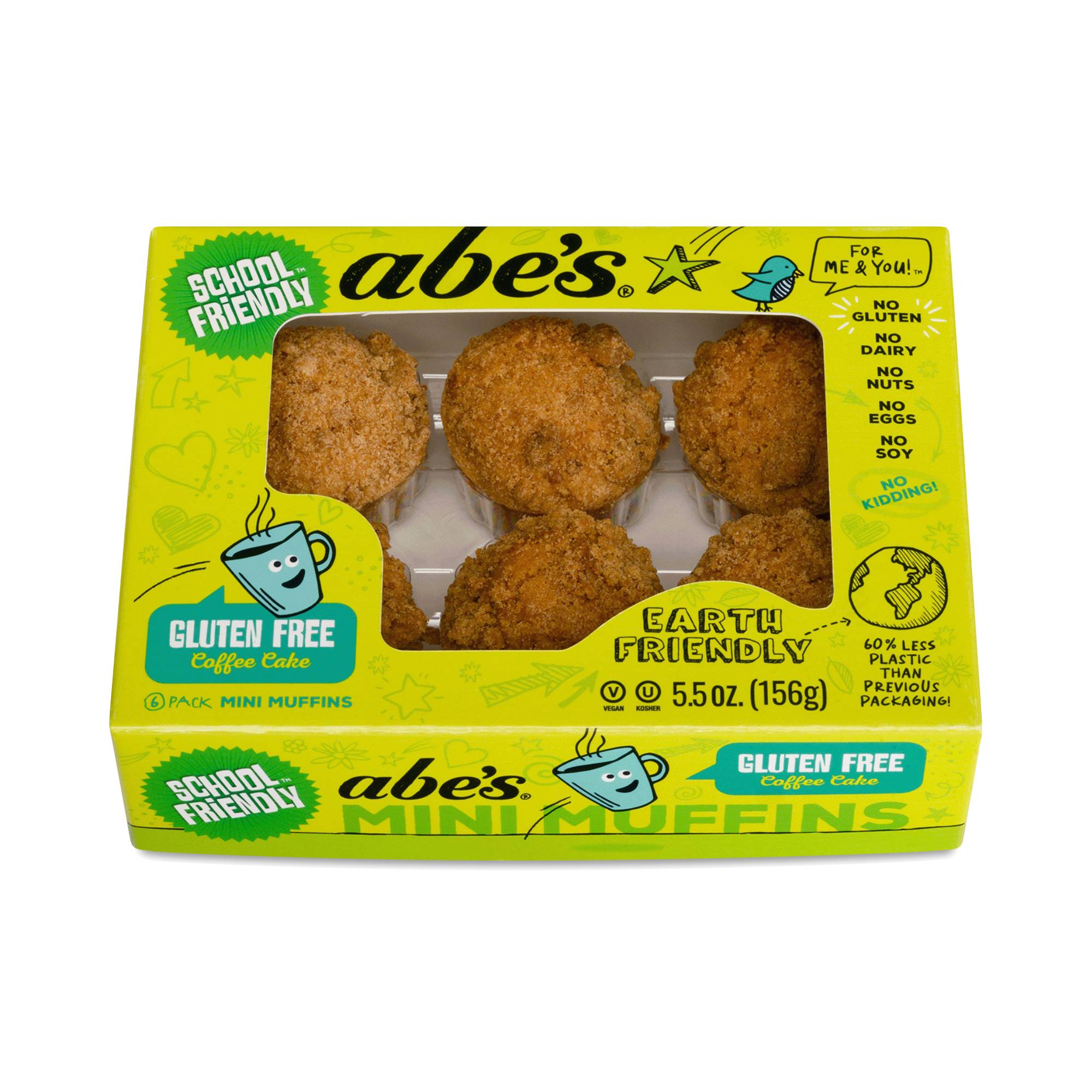 Gluten Free Mini Muffins, Coffee Cake