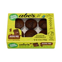 Gluten Free Mini Muffins, Double Chocolate