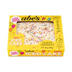 Iced Cake, Vanilla