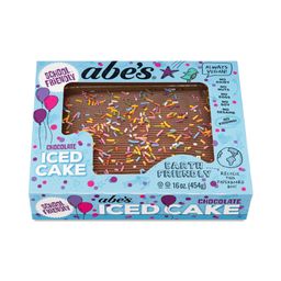 Iced Cake, Chocolate
