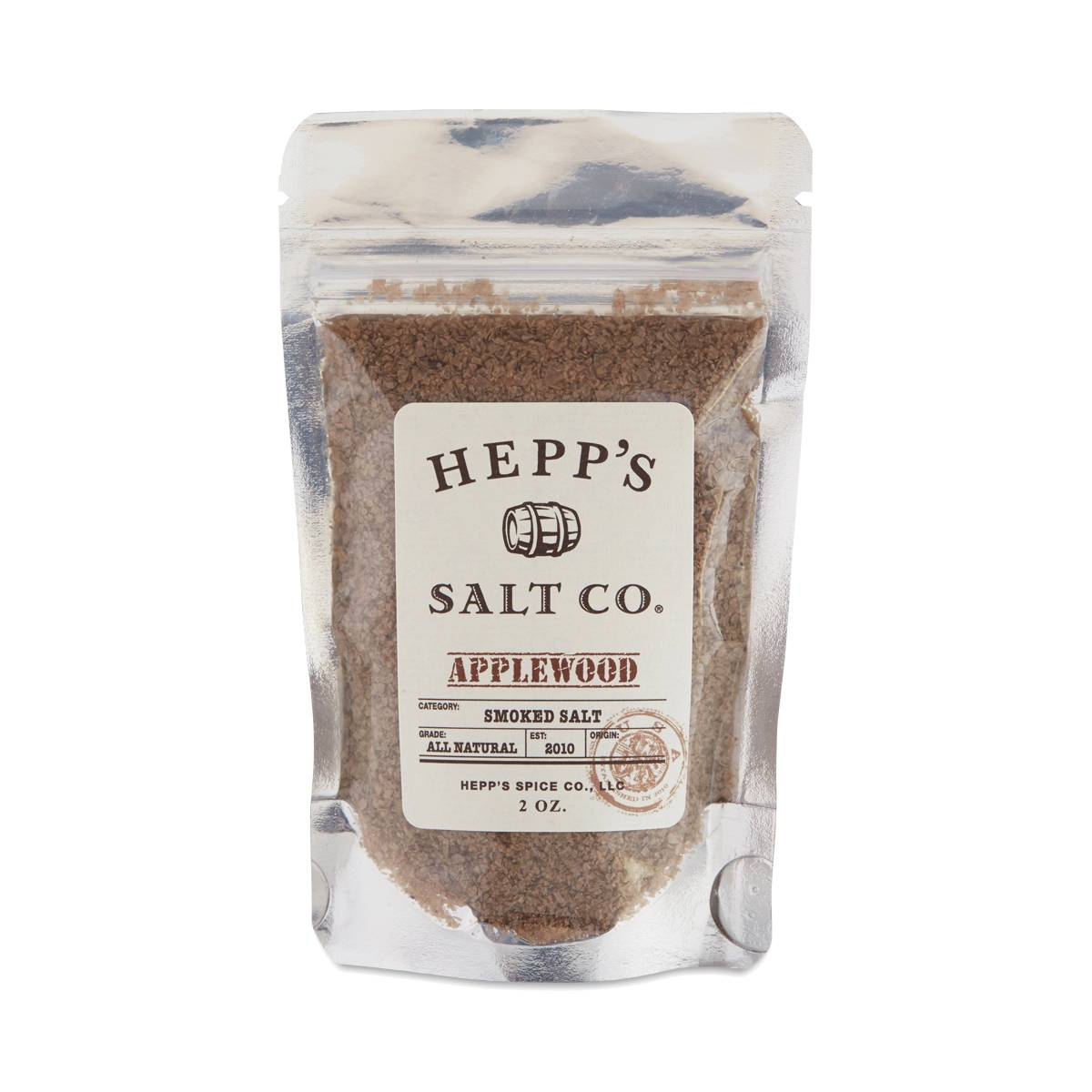 Applewood Smoked Blends Sea Salt by Hepp's Salt Co Thrive Market