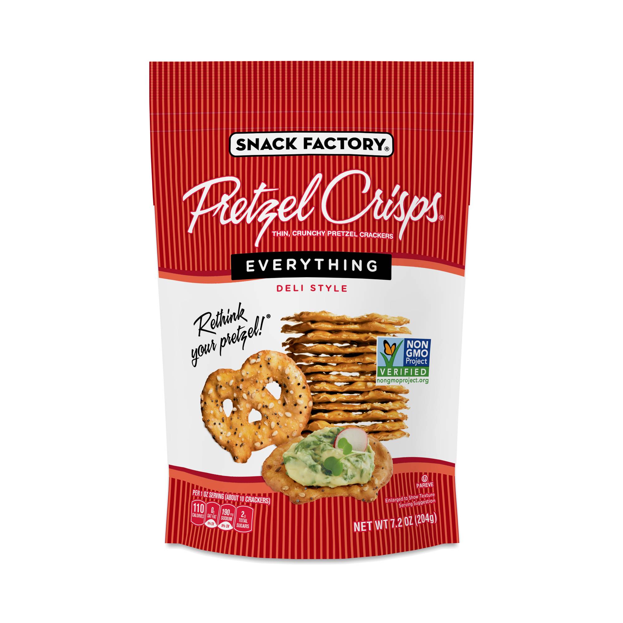 Pretzel Crisps, Everything