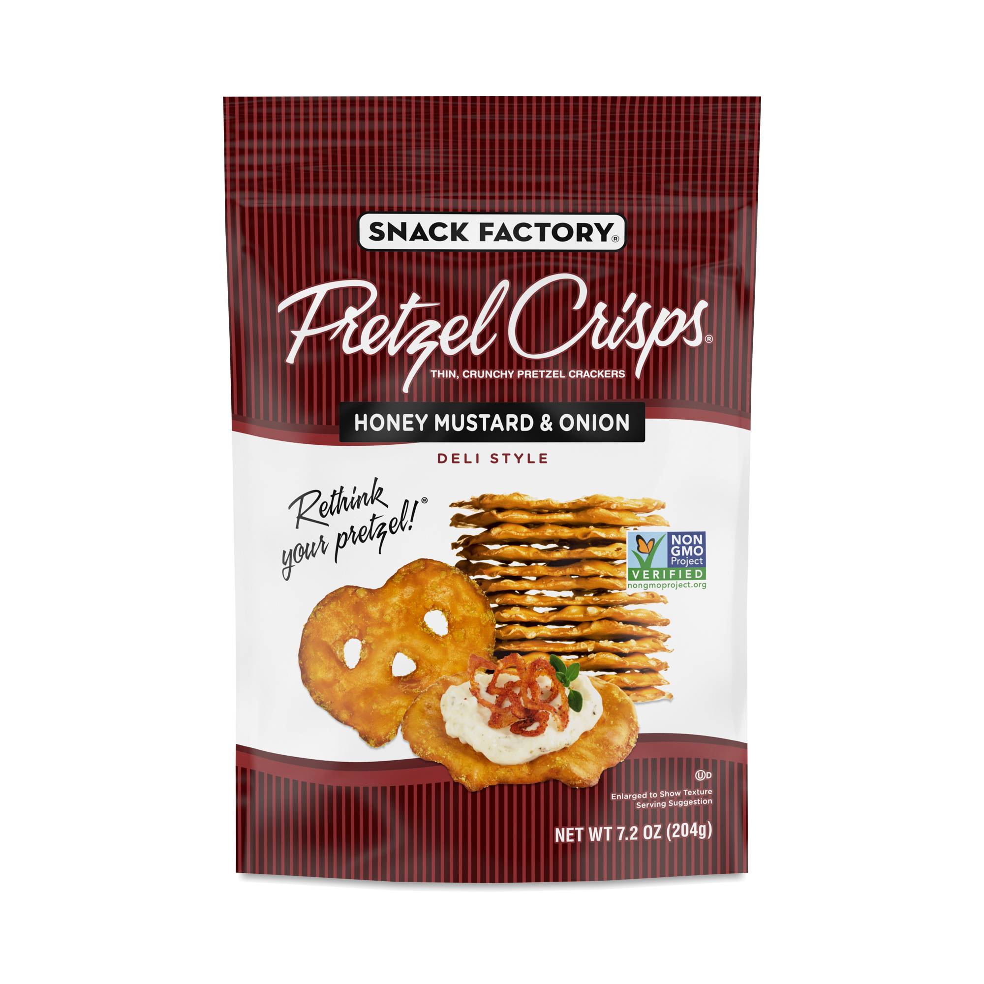 Pretzel Crisps, Honey Mustard & Onion