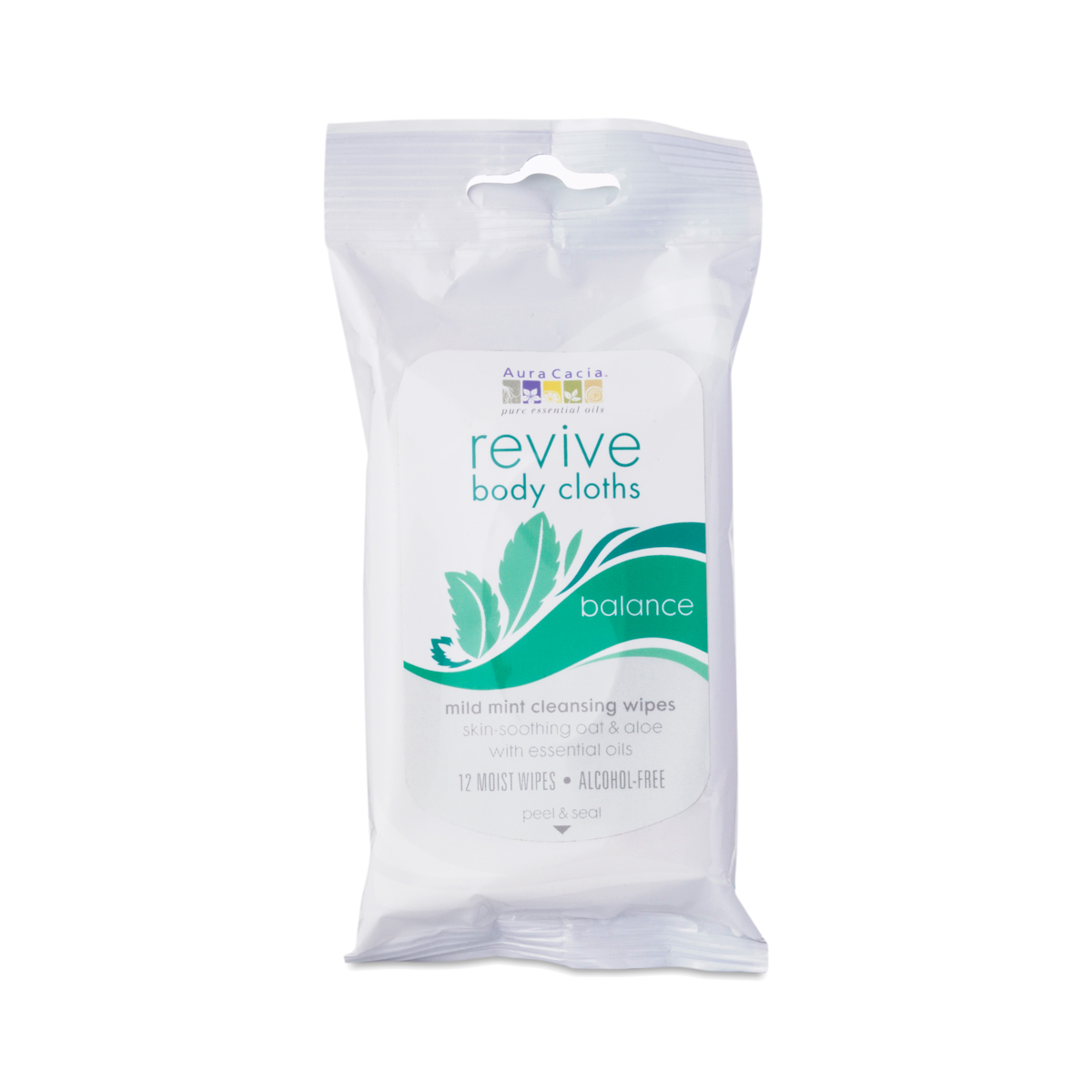 Balance Revive Body Wipes by Aura Cacia Thrive Market
