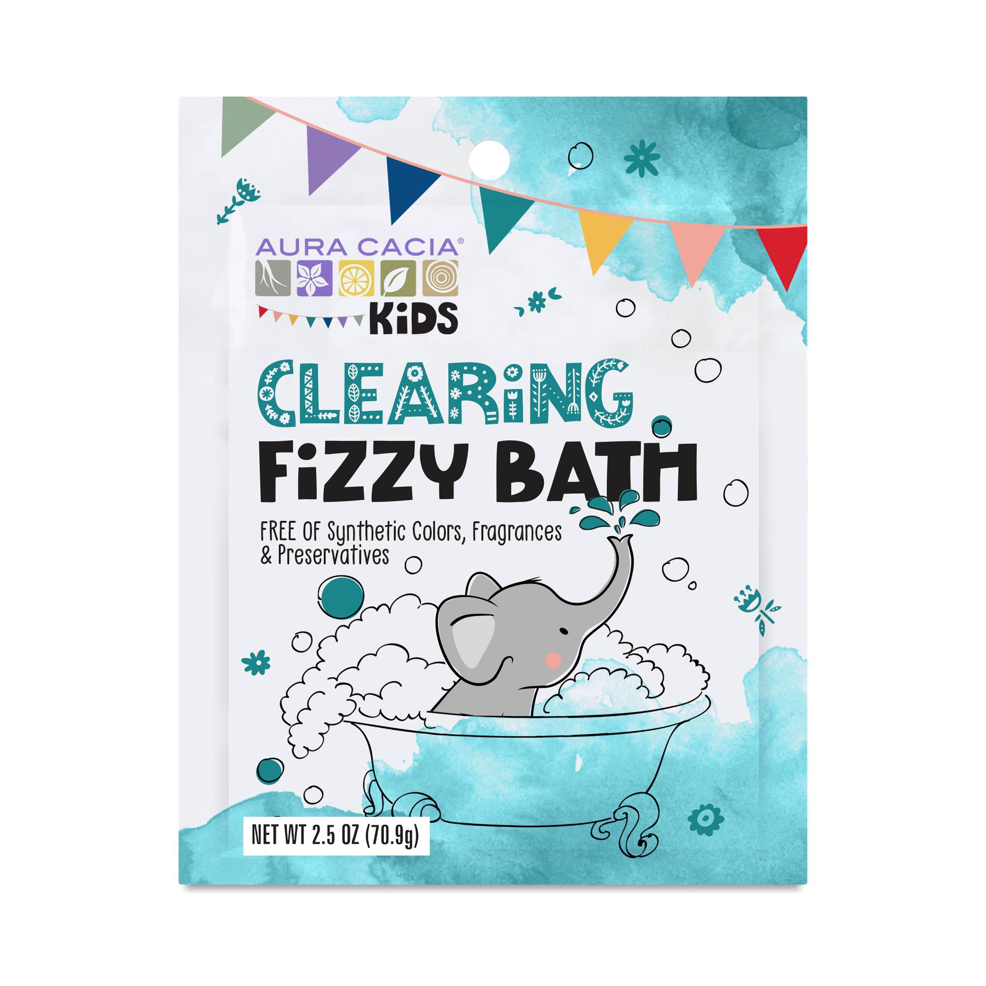 Kids Clearing Fizzy Bath