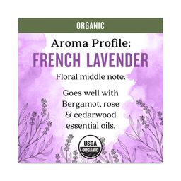Organic French Lavender Essential Oil