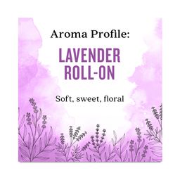 Relaxing Lavender Essential Oil Blend, Roll On