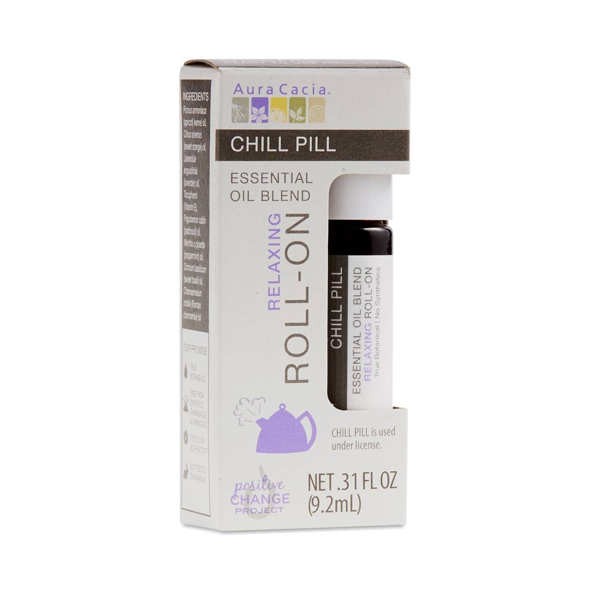 Essential Oils Roll On, Chill Pill
