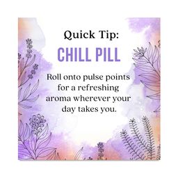 Essential Oils Roll On, Chill Pill