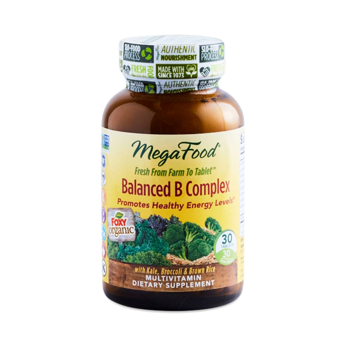 Balanced B Complex Supplement by MegaFood Thrive Market