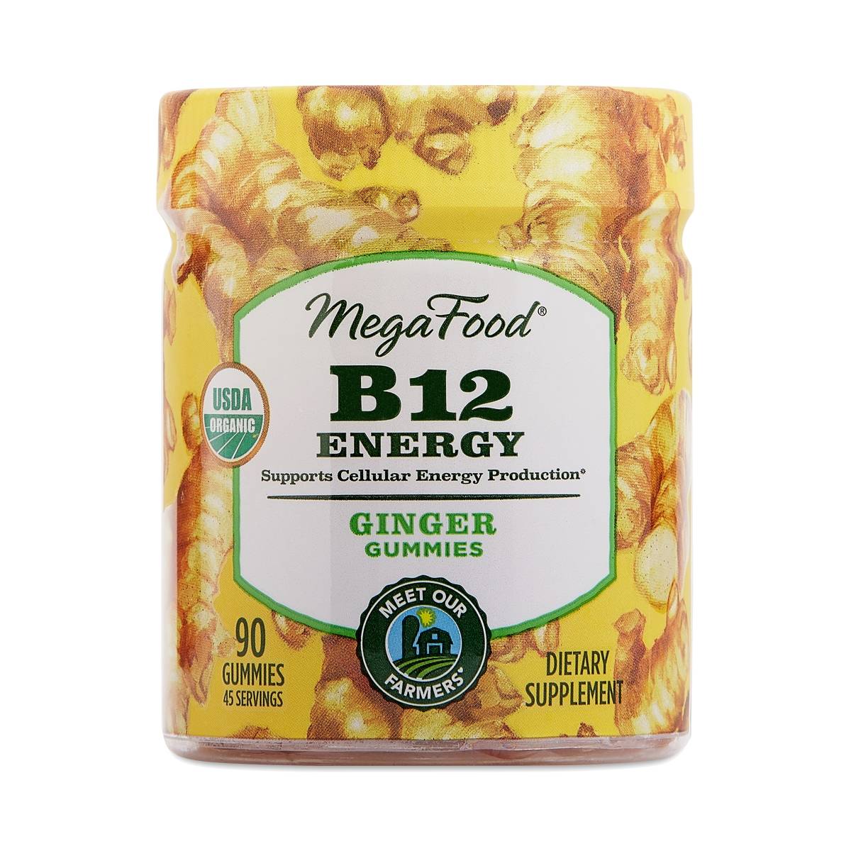 MegaFood B12 Energy Gummies, Ginger Thrive Market