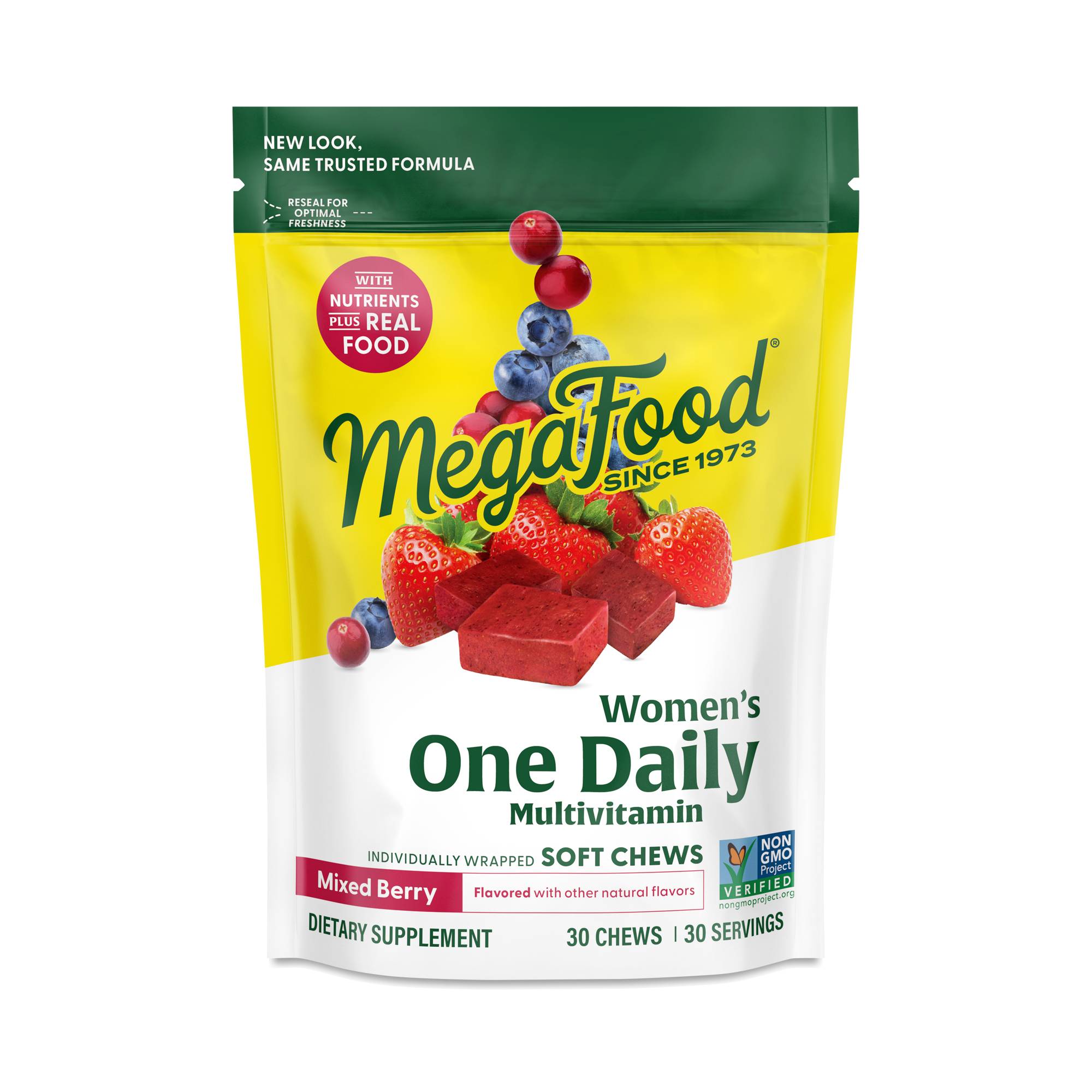 Women’s Multivitamin Soft Chews, Mixed Berry