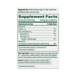 Relax & Calm Magnesium Soft Chews, Grape