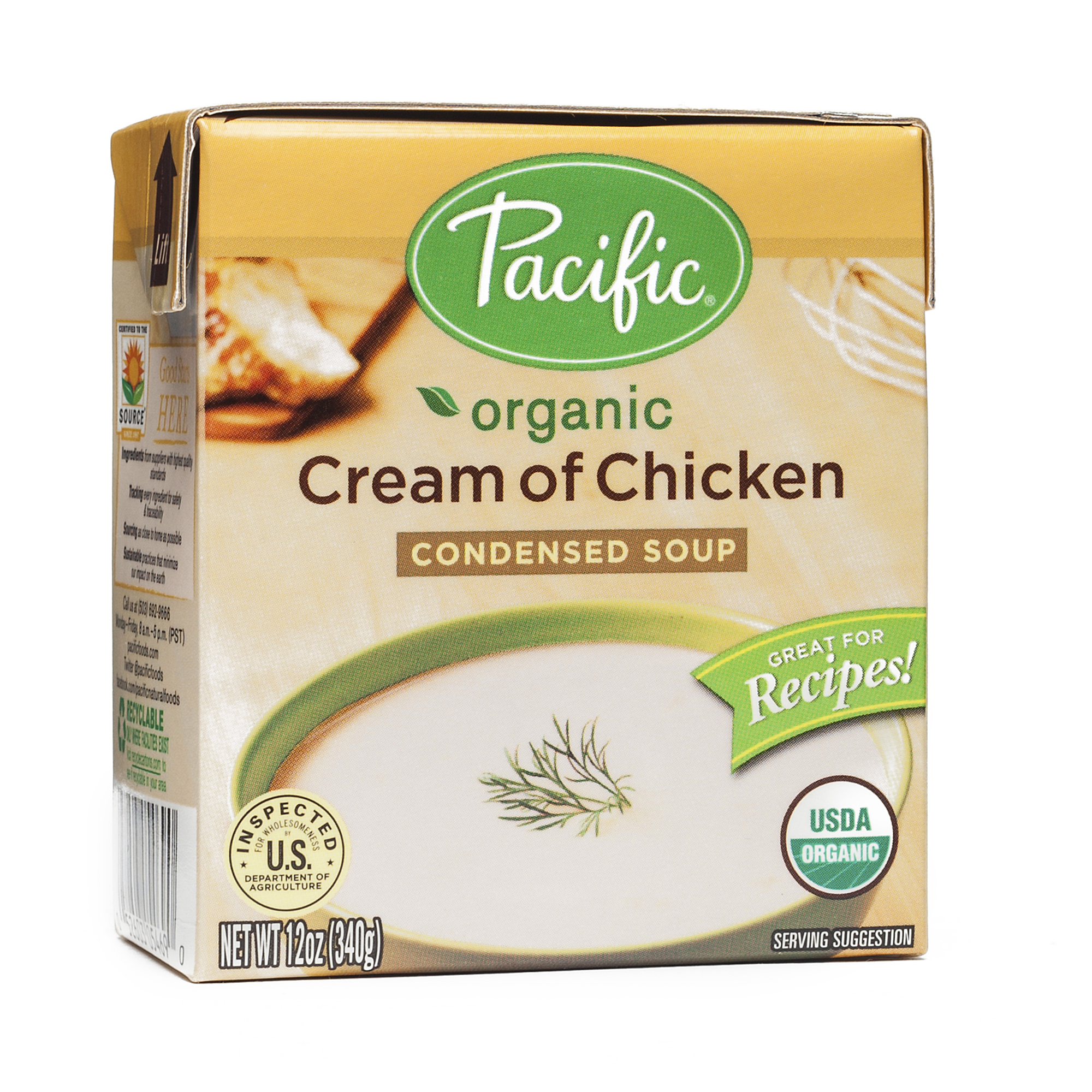 Pacific Foods Organic Cream of Chicken Condensed Soup Thrive Market