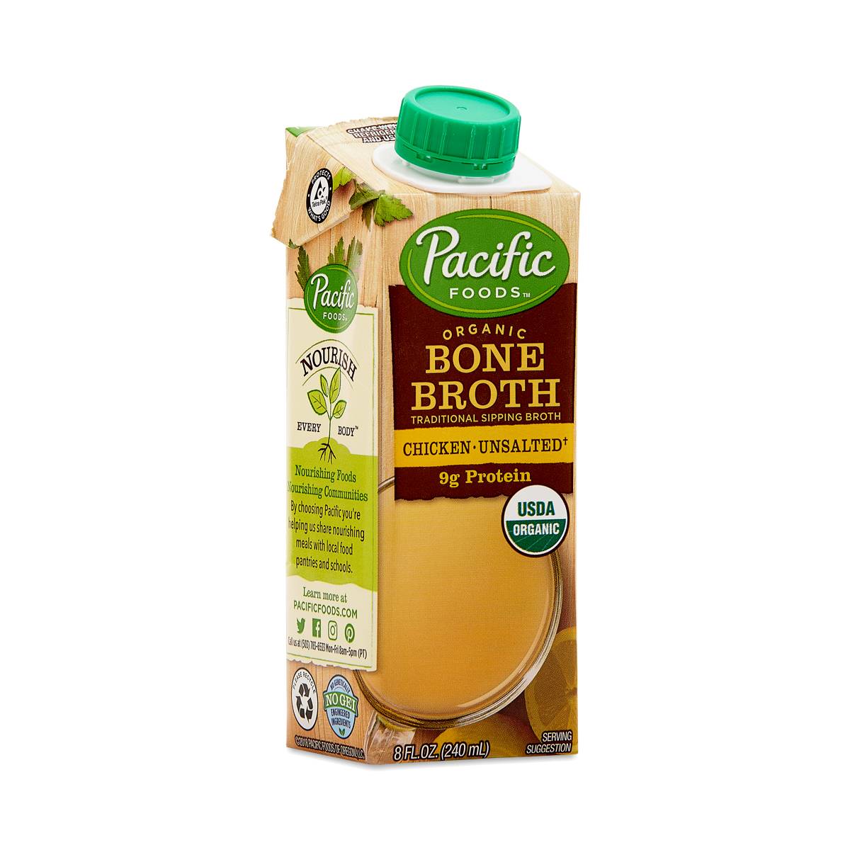 Pacific Foods Organic Chicken Bone Broth Thrive Market