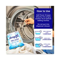 Free & Clear Laundry Detergent Pods, Unscented