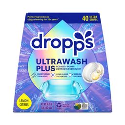 Ultrawash Plus Dishwasher Detergent Pods, Lemon Citrus