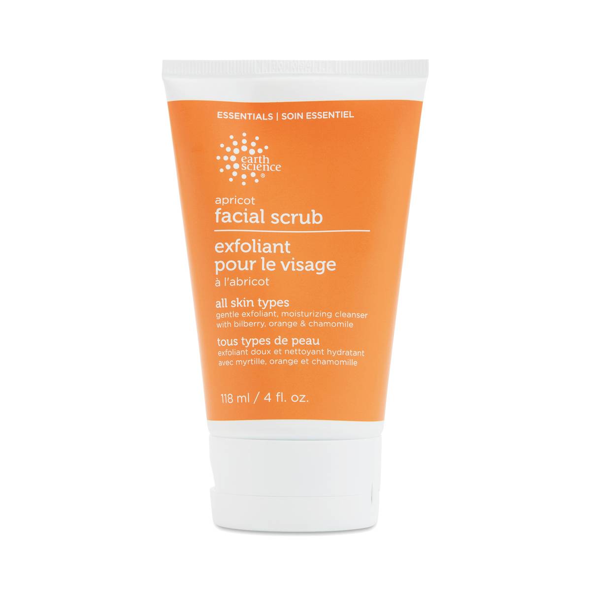 Apricot Gentle Facial Scrub by Earth Science Thrive Market