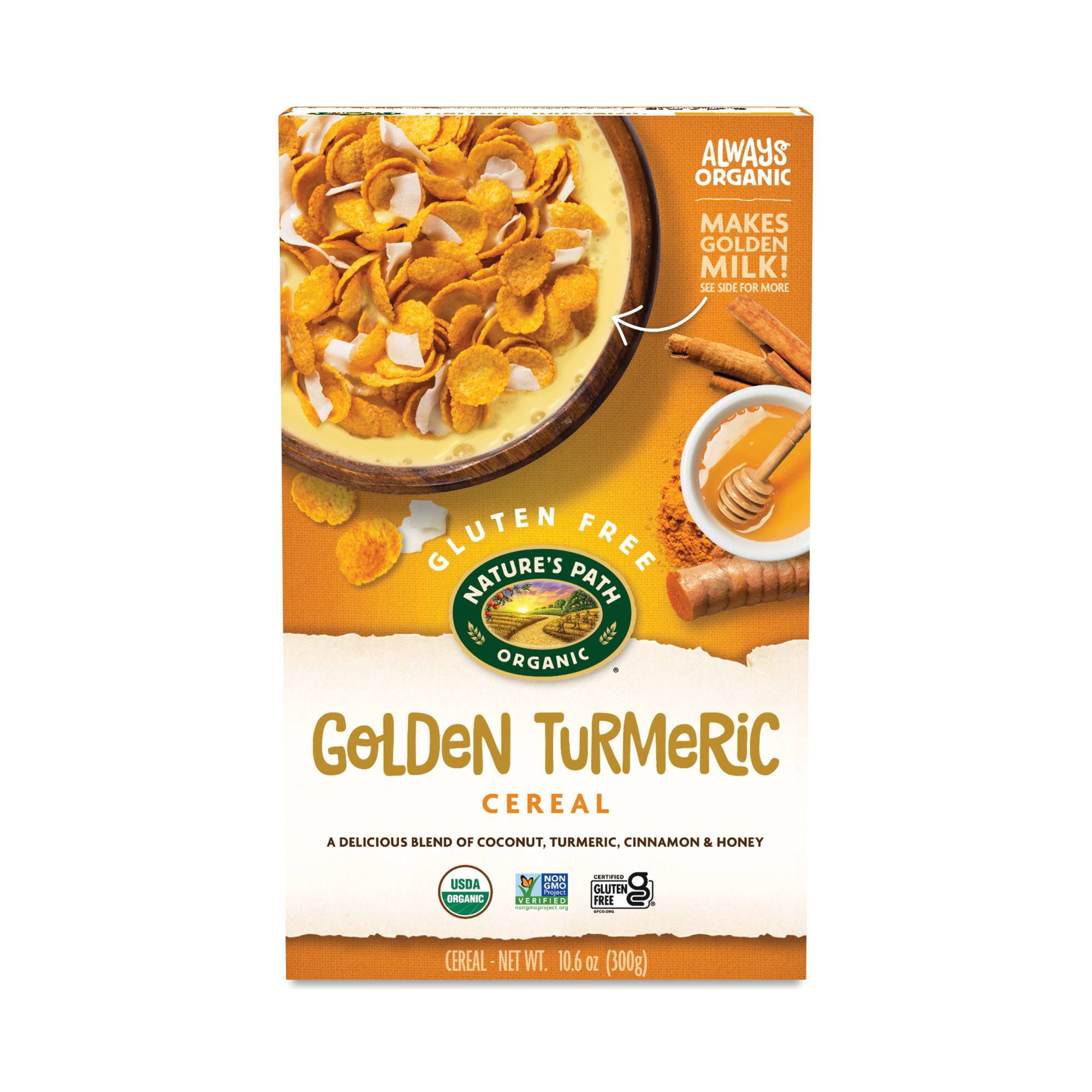 Organic Cereal, Golden Turmeric