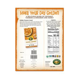 Organic Cereal, Golden Turmeric