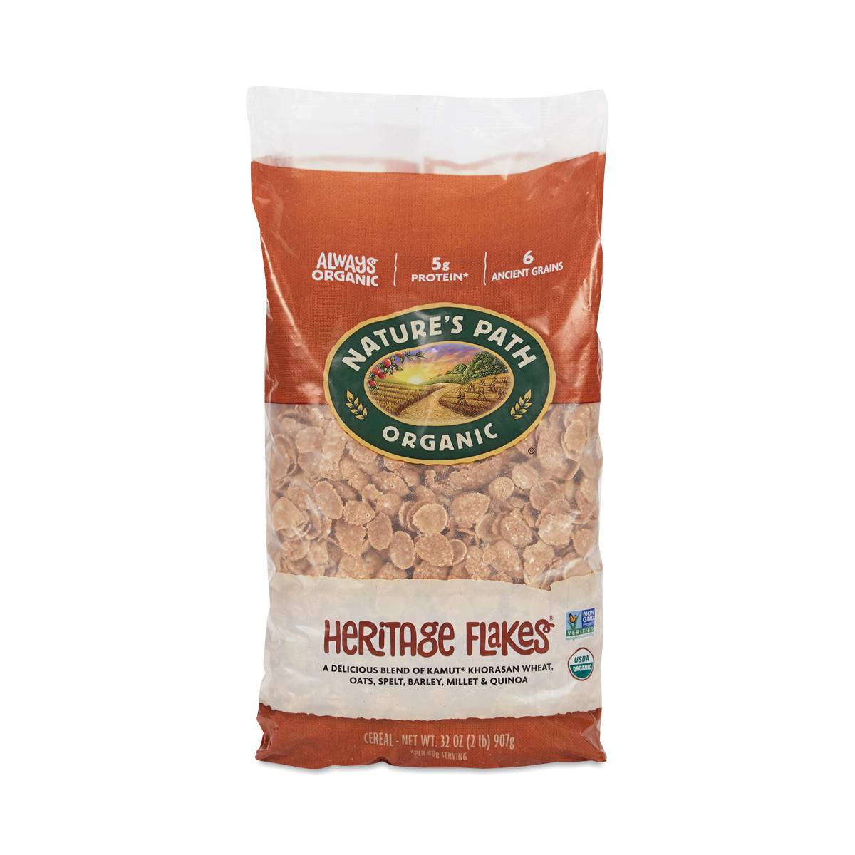 Organic Heritage Flakes Cereal