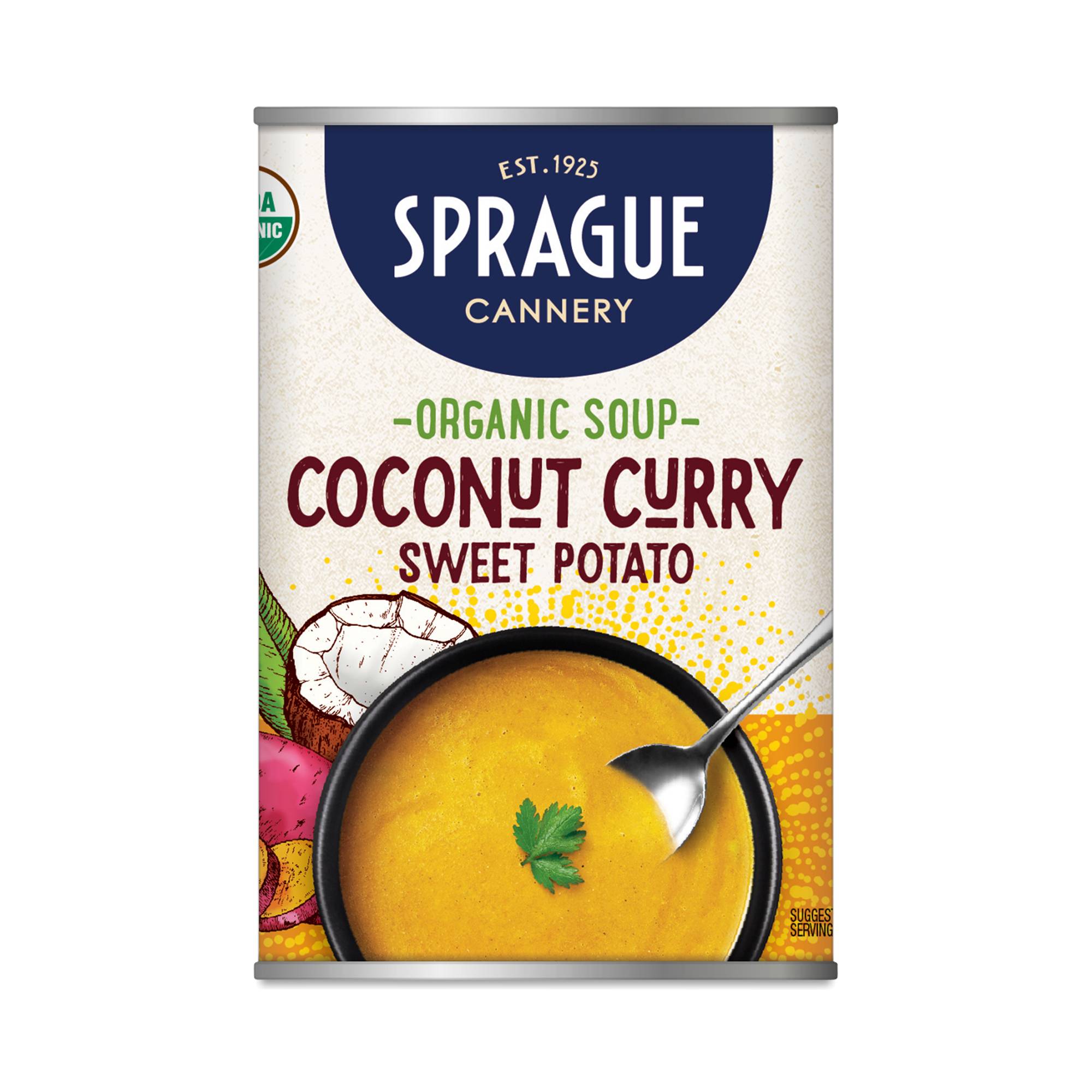 Organic Soup, Coconut Curry Sweet Potato