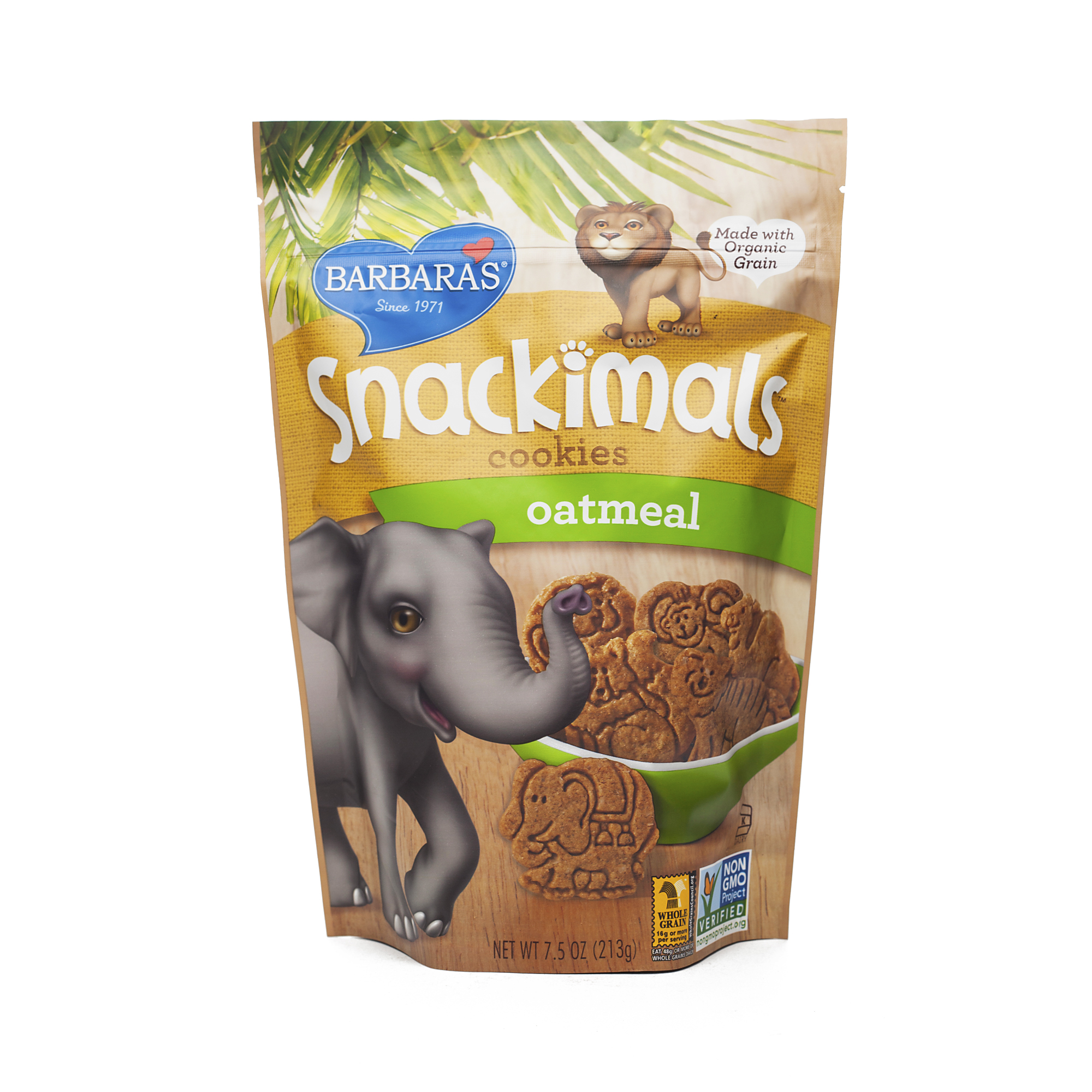 Oatmeal Snackimals Cookies