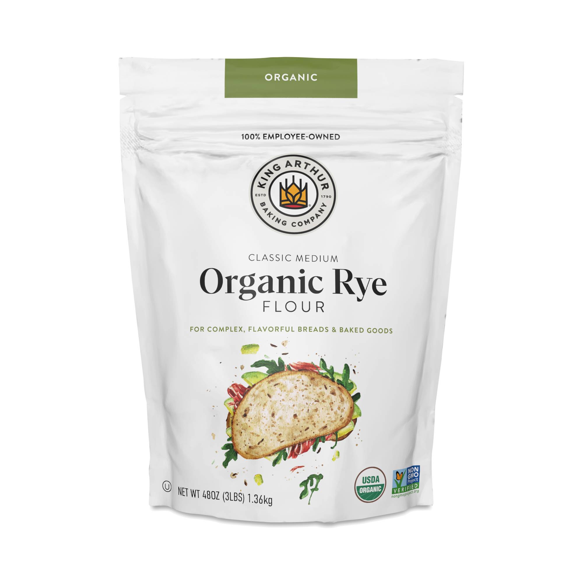 Organic Rye Flour