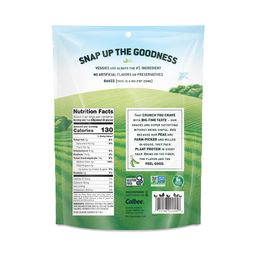 Baked Green Pea Snacks, Lightly Salted