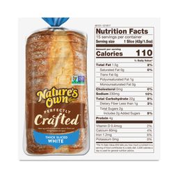 Perfectly Crafted Sliced White Sandwich Bread