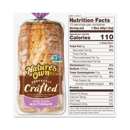 Perfectly Crafted Sliced Multigrain Sandwich Bread