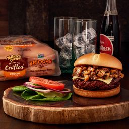 Perfectly Crafted Brioche Hamburger Buns