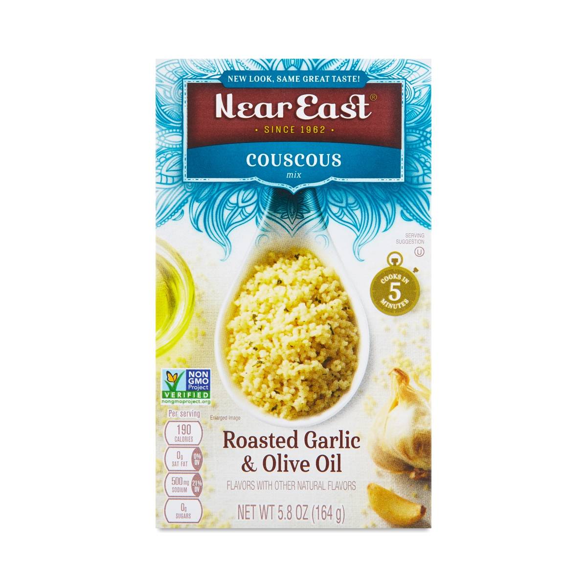 Roasted Garlic & Olive Oil Couscous Mix by Near East Thrive Market