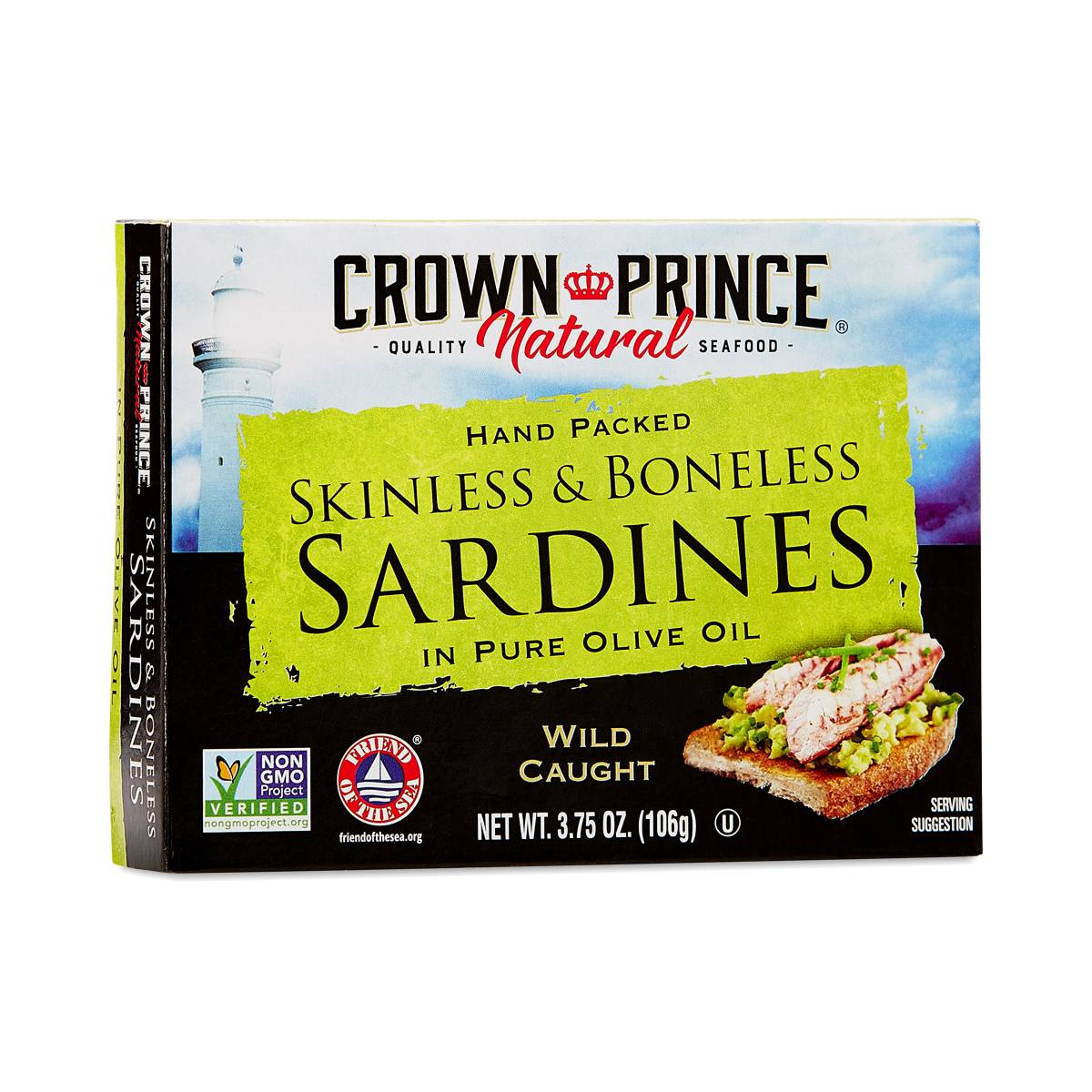 Skinless Boneless Sardines in Olive Oil