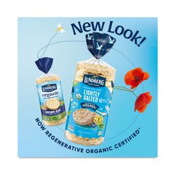 Organic Rice Cakes, Lightly Salted